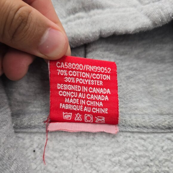 Full Send Sweater Hoodie Mens Large Gray Always Baking Always Brewing Casual - Picture 7 of 8